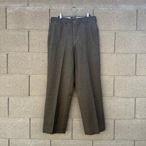 50's US Military Brown Wool M-52 Field Trousers